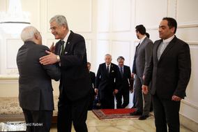 دیدار با رئیس کمیسیون سیاست خارجی مجلس ترکیه با وزیر امور خارجه ایران