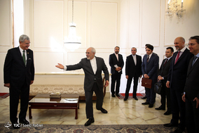 دیدار با رئیس کمیسیون سیاست خارجی مجلس ترکیه با وزیر امور خارجه ایران