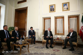 دیدار با رئیس کمیسیون سیاست خارجی مجلس ترکیه با وزیر امور خارجه ایران