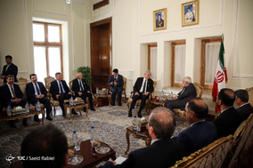 دیدار با رئیس کمیسیون سیاست خارجی مجلس ترکیه با وزیر امور خارجه ایران