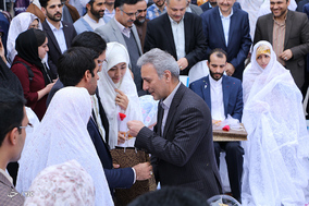 بیست و یکمین مراسم جشن ازدواج دانشجویی دانشگاه تهران