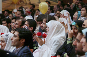 بیست و یکمین مراسم جشن ازدواج دانشجویی دانشگاه تهران