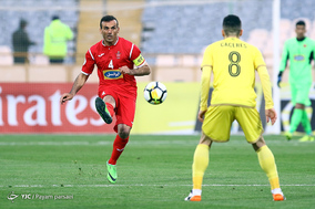 بازی تیم‌های فوتبال پرسپولیس و الوصل امارات