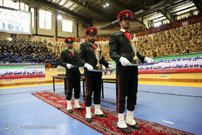 اختتامیه نهمین جشنواره ورزشی سربازان نیروهای مسلح
