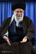 دیدار مداحان اهل‌بیت علیهم‌السلام با رهبر انقلاب اسلامی