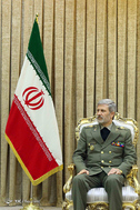 دیدار معاون سیاسی راهبردی وزارت دفاع ملی افغانستان با وزیر دفاع ایران