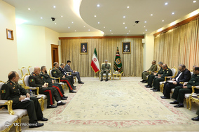 دیدار معاون سیاسی راهبردی وزارت دفاع ملی افغانستان با وزیر دفاع ایران