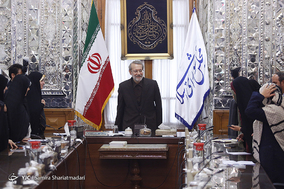 دیدار زنان مجلس شورای اسلامی با لاریجانی