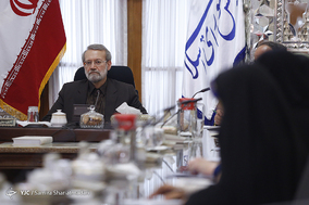 دیدار زنان مجلس شورای اسلامی با لاریجانی