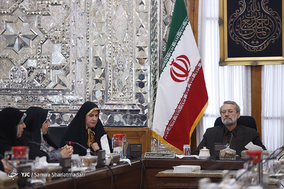 دیدار زنان مجلس شورای اسلامی با لاریجانی