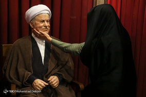مراسم رونمايى از تنديس آيت الله هاشمى رفسنجانى
