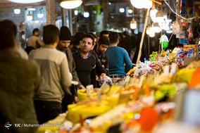 بازار شب عید در همدان