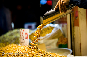 بازار شب عید در همدان