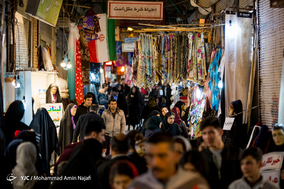 بازار شب عید در همدان