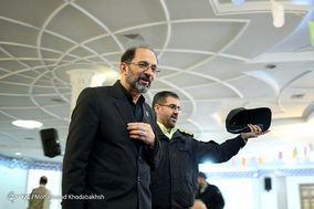 مراسم بزرگداشت شهدای حادثه اغتشاش دراویش در پاسداران