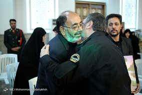 مراسم بزرگداشت شهدای حادثه اغتشاش دراویش در پاسداران