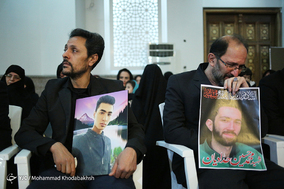 مراسم بزرگداشت شهدای حادثه اغتشاش دراویش در پاسداران