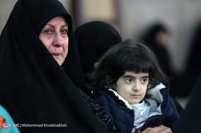 مراسم بزرگداشت شهدای حادثه اغتشاش دراویش در پاسداران