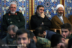 مراسم بزرگداشت شهدای حادثه اغتشاش دراویش در پاسداران
