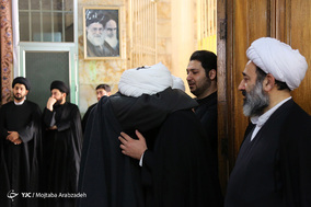 تشییع پیکر آیت الله نصر الله شاه آبادی
