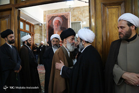 تشییع پیکر آیت الله نصر الله شاه آبادی