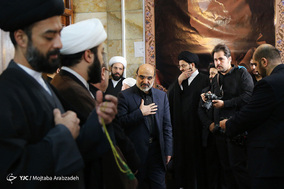 تشییع پیکر آیت الله نصر الله شاه آبادی