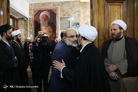 تشییع پیکر آیت الله نصر الله شاه آبادی