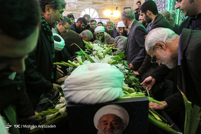تشییع پیکر آیت الله نصر الله شاه آبادی