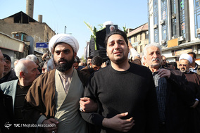 تشییع پیکر آیت الله نصر الله شاه آبادی