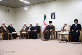 دیدار رئیس و اعضای مجلس خبرگان رهبری با رهبر معظم انقلاب