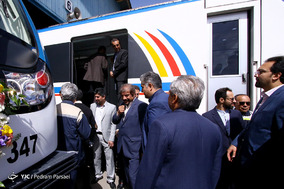 مراسم بهره برداری از 46 دستگاه واگن مترو