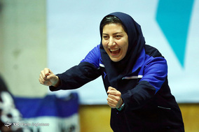 دیدار دو تیم والیبال بانوان نماینده تهران و سالوت
