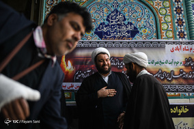 مراسم ختم آیت اله شاه آبادی