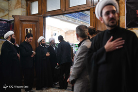 مراسم ختم آیت اله شاه آبادی