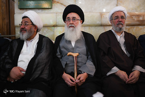 مراسم ختم آیت اله شاه آبادی