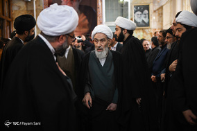 مراسم ختم آیت اله شاه آبادی