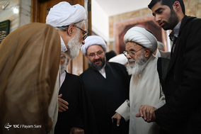 مراسم ختم آیت اله شاه آبادی