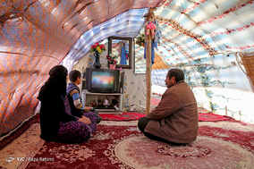 قرارگاه جهادی امام رضا در مناطق زلزله زده کرمانشاه