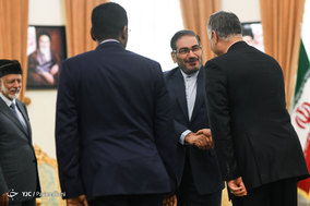 دیدار وزیر امور خارجه عمان با دبیرشورای عالی امنیت ملی