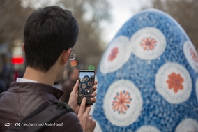 جشنواره رنگ‌آمیزی تخم مرغ در همدان