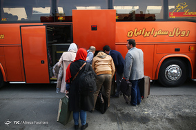 آغاز سفرهای نوروزی از پایانه مسافربری بیهقی تهران
