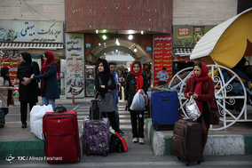 آغاز سفرهای نوروزی از پایانه مسافربری بیهقی تهران