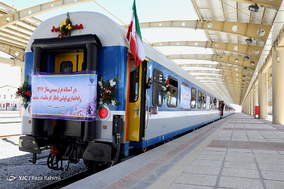 افتتاح راه آهن غرب کشور