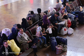 آغاز سفرهای نوروزی از پایانه مسافربری جنوب تهران