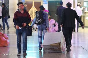 آغاز سفرهای نوروزی از پایانه مسافربری جنوب تهران