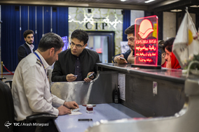 فرودگاه مهرآباد تهران چند ساعت قبل از لحظه تحویل سال 1397
