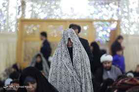 لحظه تحویل سال نو در آستان قدس رضوی