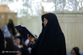 لحظه تحویل سال نو در آستان قدس رضوی