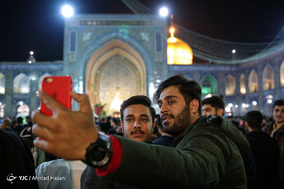لحظه تحویل سال نو در آستان قدس رضوی
