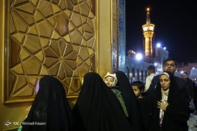 لحظه تحویل سال نو در آستان قدس رضوی